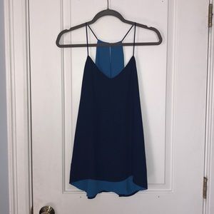 Double sided sleeveless top